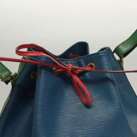 LOUIS VUITTON Epi Toriko Color Noe Bag Red Blue Green M44084 LV Auth - Picture 7 of 16